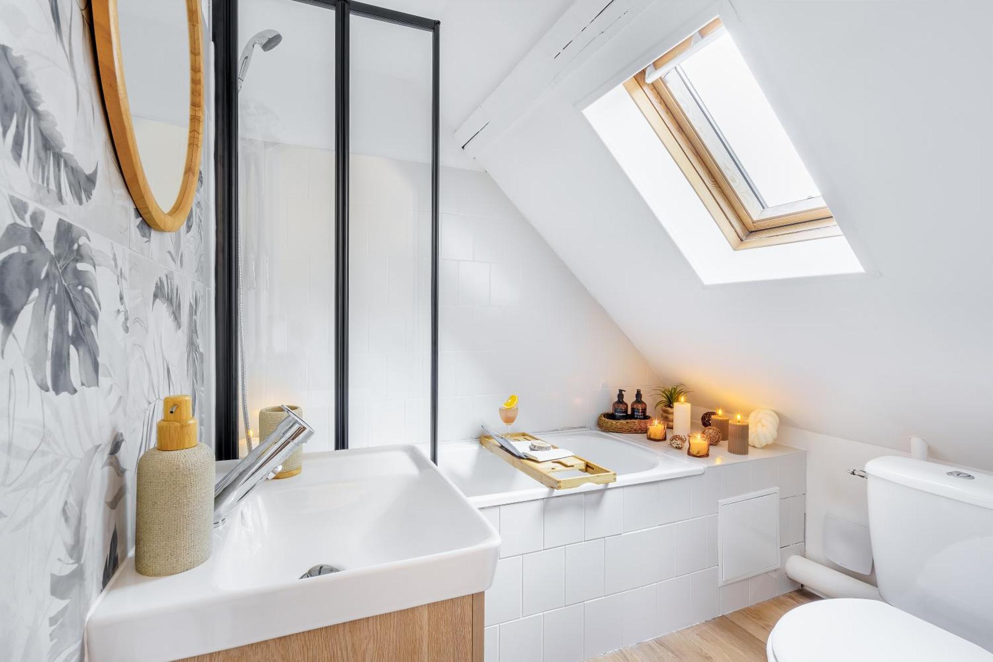 Maisonnette Bleu Horizon Avec Jardin - 2Min Gare - Serenito Homes Saint-Just-en-Chaussee Esterno foto