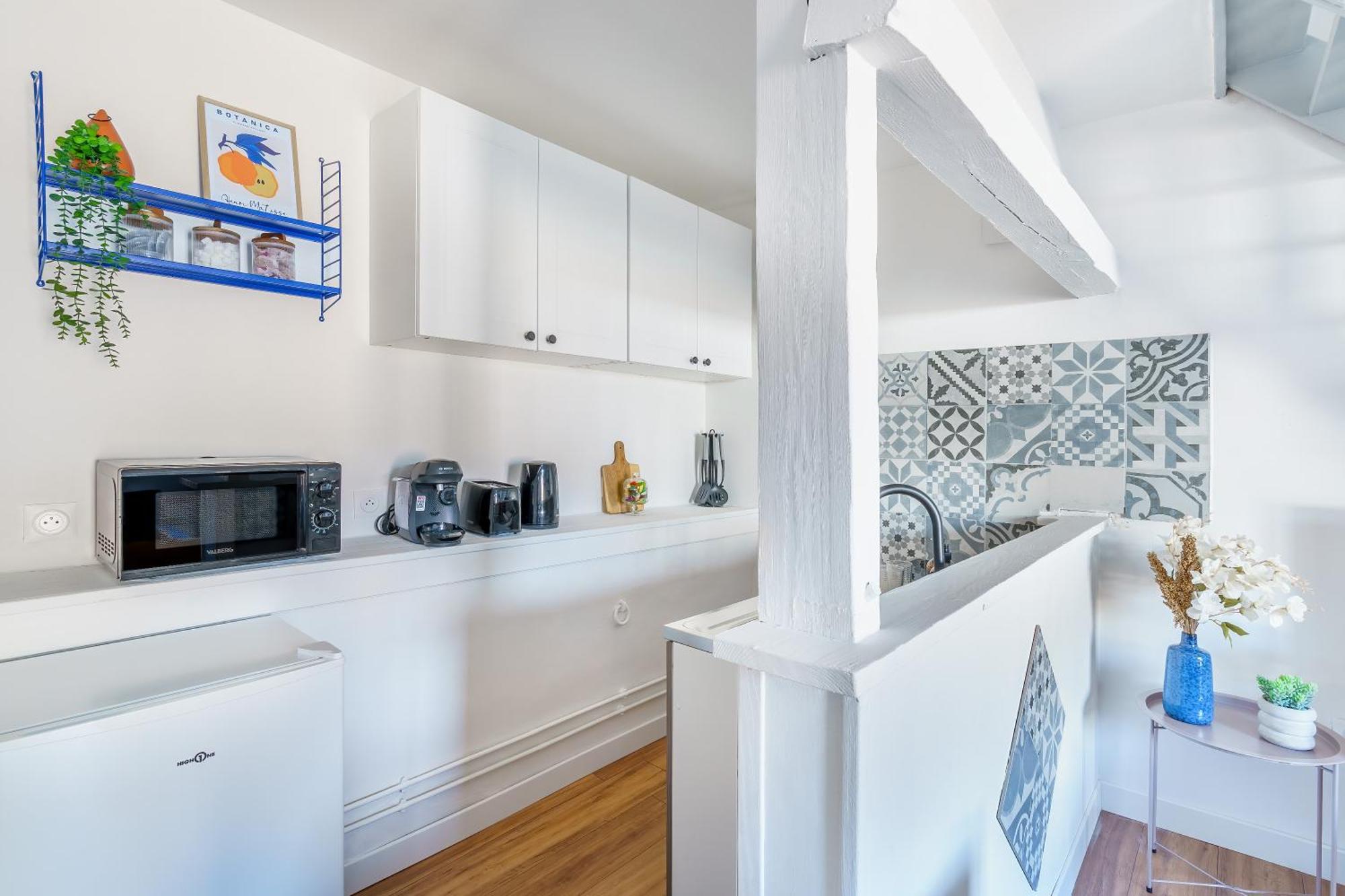 Maisonnette Bleu Horizon Avec Jardin - 2Min Gare - Serenito Homes Saint-Just-en-Chaussee Esterno foto