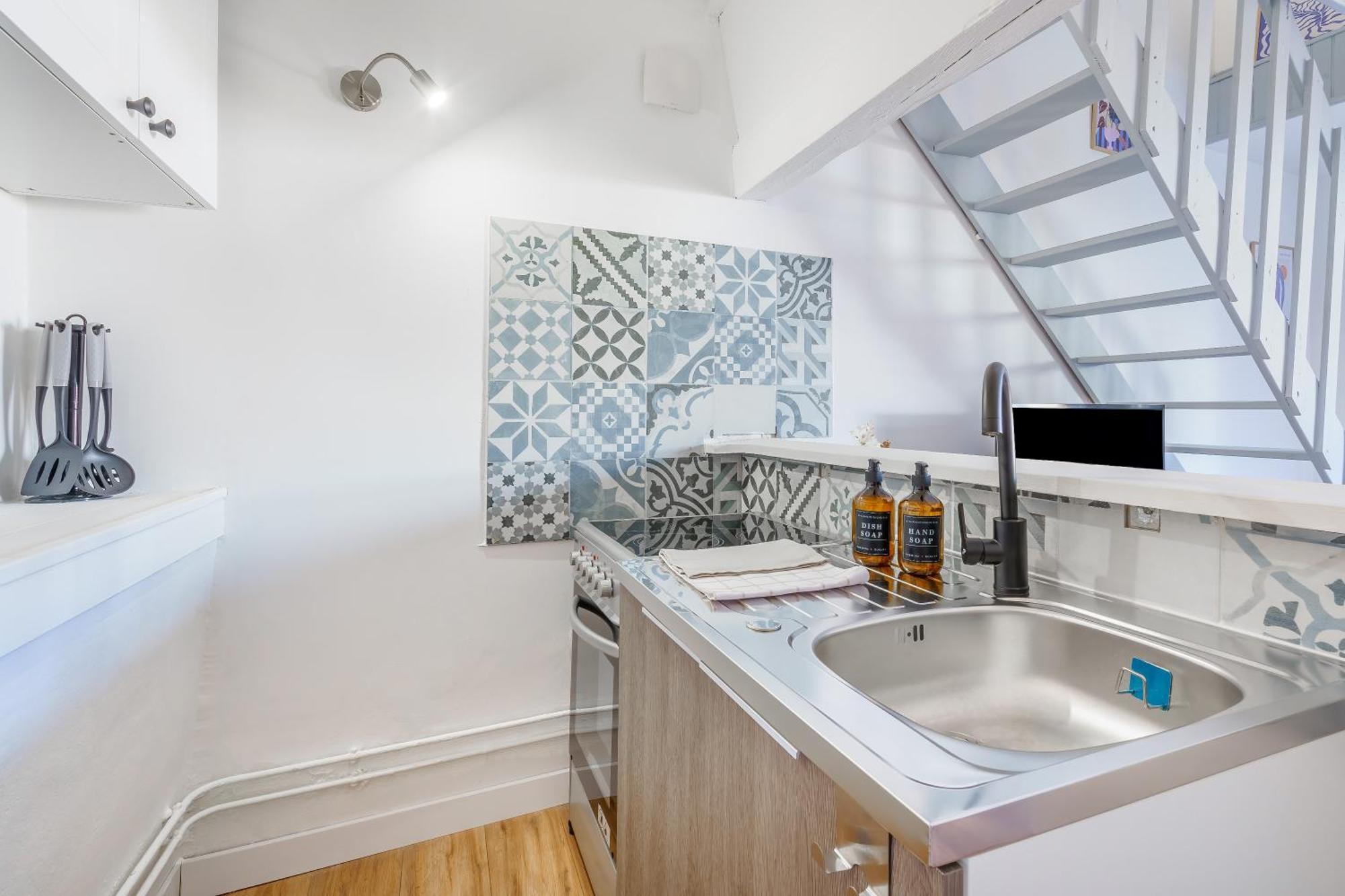 Maisonnette Bleu Horizon Avec Jardin - 2Min Gare - Serenito Homes Saint-Just-en-Chaussee Esterno foto