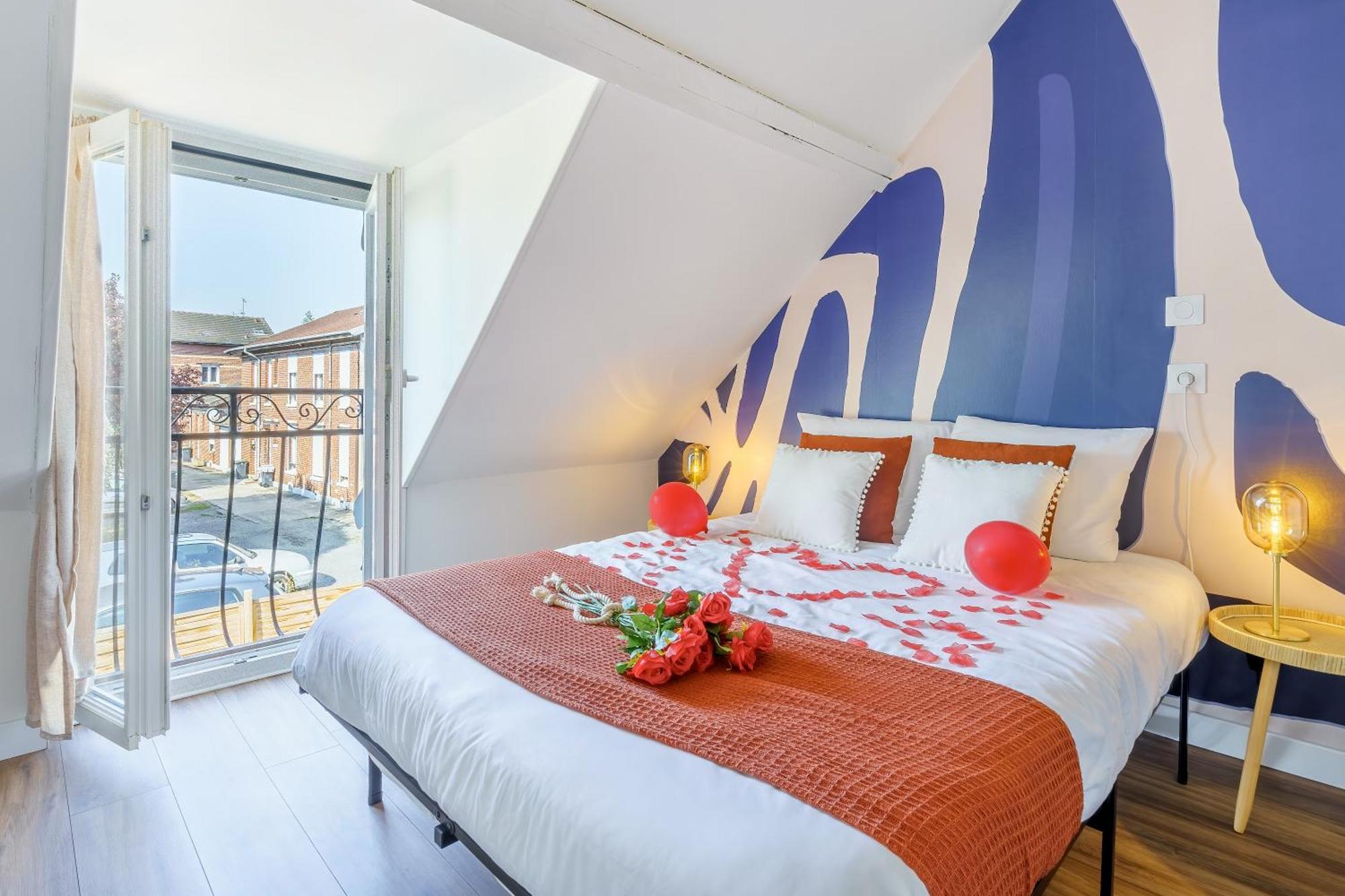 Maisonnette Bleu Horizon Avec Jardin - 2Min Gare - Serenito Homes Saint-Just-en-Chaussee Esterno foto